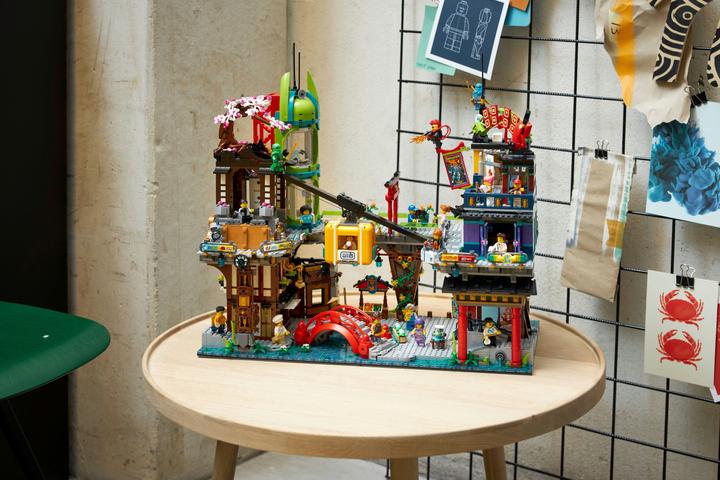 Produktbild LEGO Die Märkte von Ninjago City (71799, LEGO Ninjago, LEGO Seltene Sets)