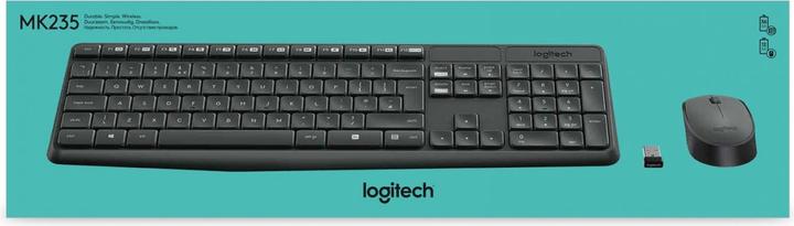 Produktbild Logitech Set MK235 (Eng. Int., Kabellos)