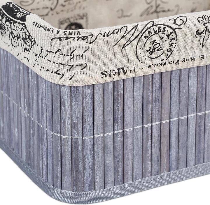 Actual product image Relaxdays Storage Basket (1 x, 38 x 28.5 x 16.5 cm)