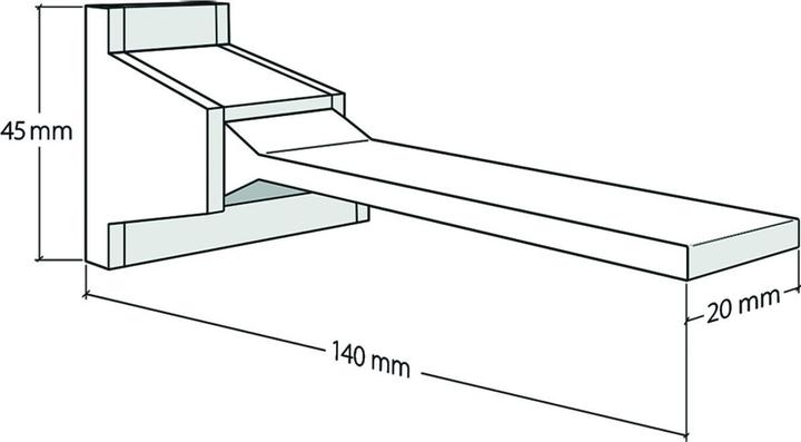 Hamotec Wall bracket Tec-Line