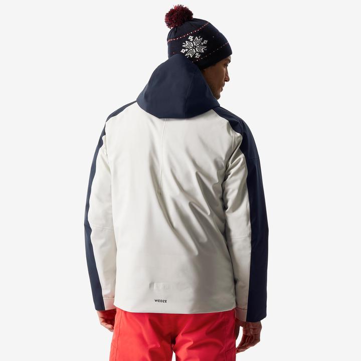 Produktbild Wedze Skijacke Herren warm und wasserdicht - 500 grau/marineblau (XXL)