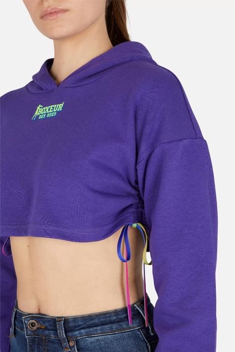 Immagine prodotto Boxeur des Rues Cropped Hoodie Sweatshirt (S)