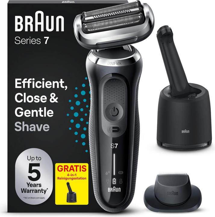 Produktbild Braun Series 7 71-N7200cc + gratis cc Elektrorasierer