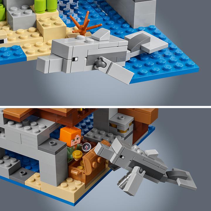 Actual product image LEGO The Pirate Ship Adventure (21152, LEGO Minecraft)