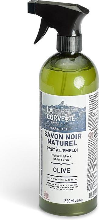 La Corvette Flüssige Schwarze Seife Olive liq (Flüssigseife, 750 ml)