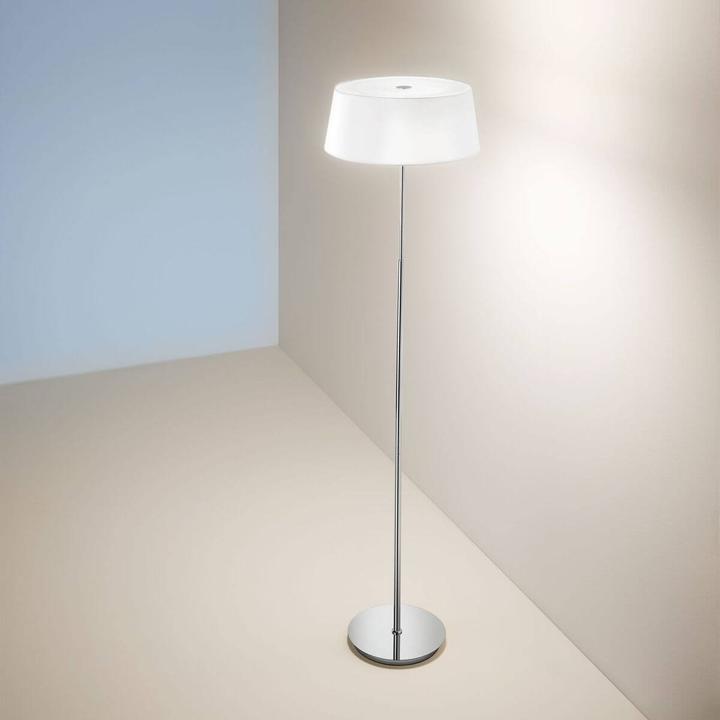 Immagine prodotto Ideal lux HILTON Lampada da terra E14 a 2 pieghe ⌀405mm Bianco 075488 (E14)