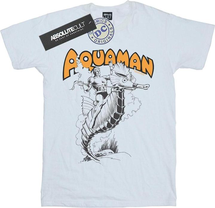 Aquaman Mono Action Pose TShirt (3XL)