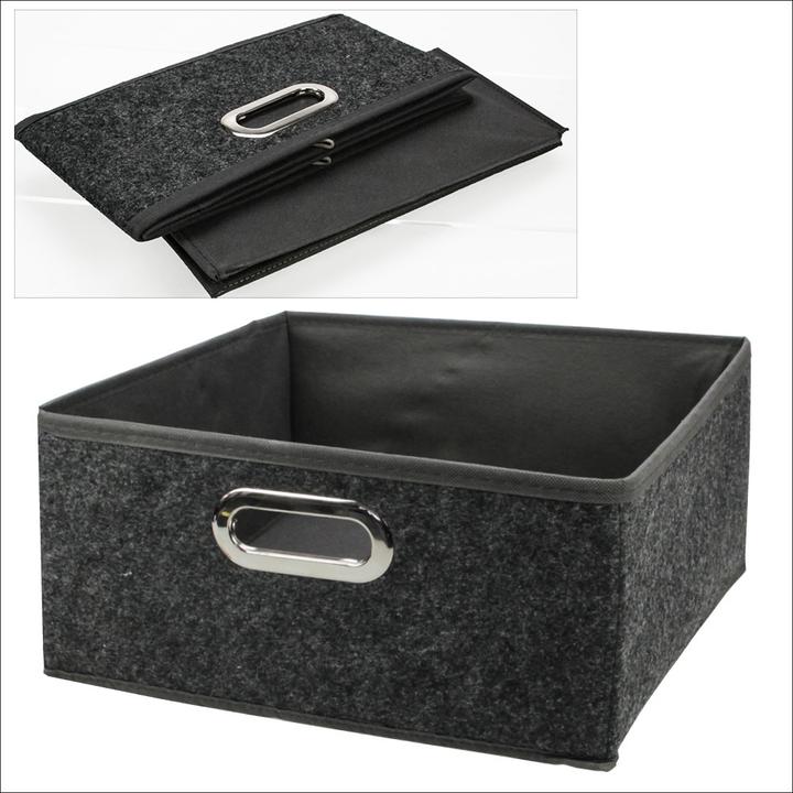 Produktbild Schwäbische Albumfabrik Aufbewahrungsbox im Filz-Design.39061