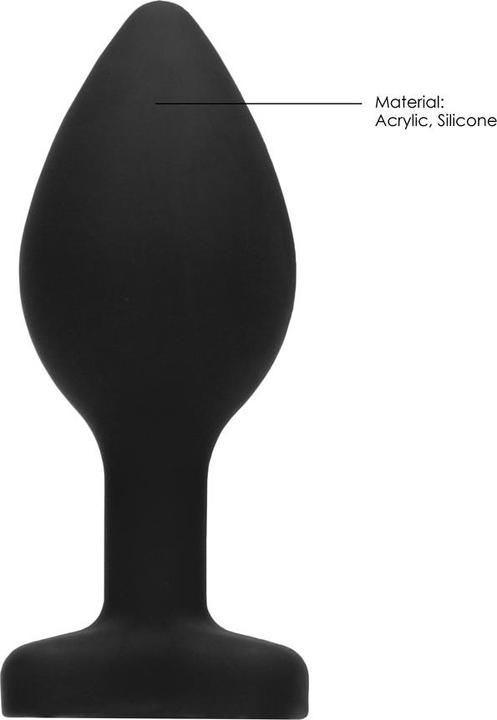 Actual product image Ouch! Diamond Heart Butt Plug