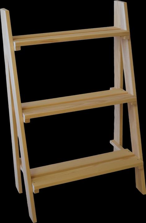 Actual product image DIY-Wood flower staircase