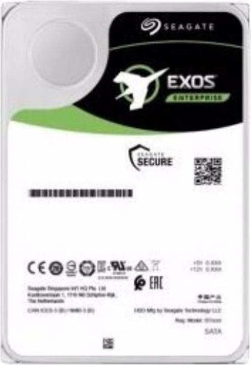 Actual product image Seagate Exos X18 SAS (10 TB, 3.5", CMR)