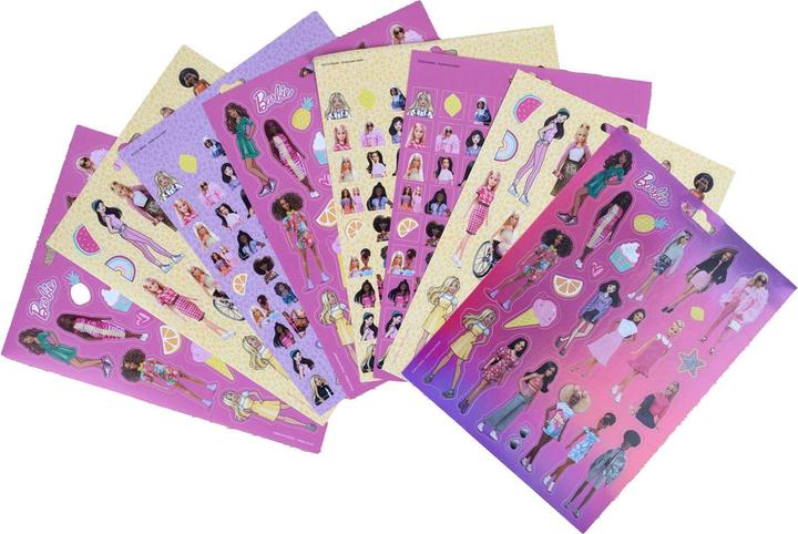 Actual product image Undercover Barbie sticker book