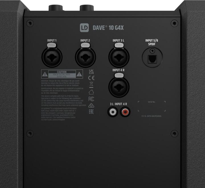 Actual product image LD Systems DAVE 10 G4X (Subwoofer active, 1x W)