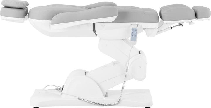 Produktbild Physa Fusspflegestuhl Fusspflegeliege Kosmetikstuhl Pedikürestuhl 150 kg Grau / Weiss