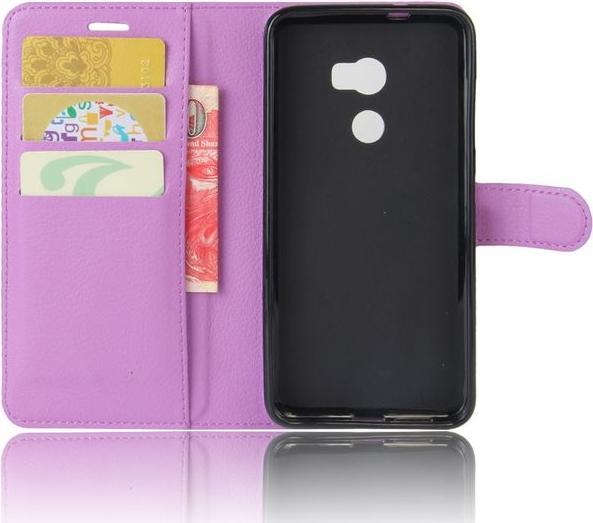 Produktbild MU Classic Litchi Leder Bookcover Series (HTC One X10)