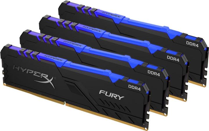 Actual product image HyperX Fury RGB (4 x 8GB, 3200 MHz, DDR4-RAM, DIMM)