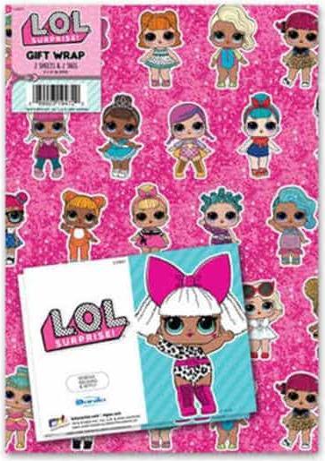 Produktbild Party Delights Papier cadeau LOL Surprise