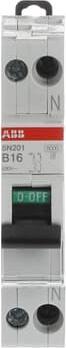 Actual product image ABB SN201 B16 SN201-B16 Automatic circuit breaker