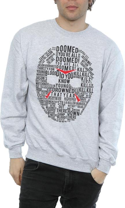 Produktbild Absolute Cult Jason Text Mask Sweatshirt (L)