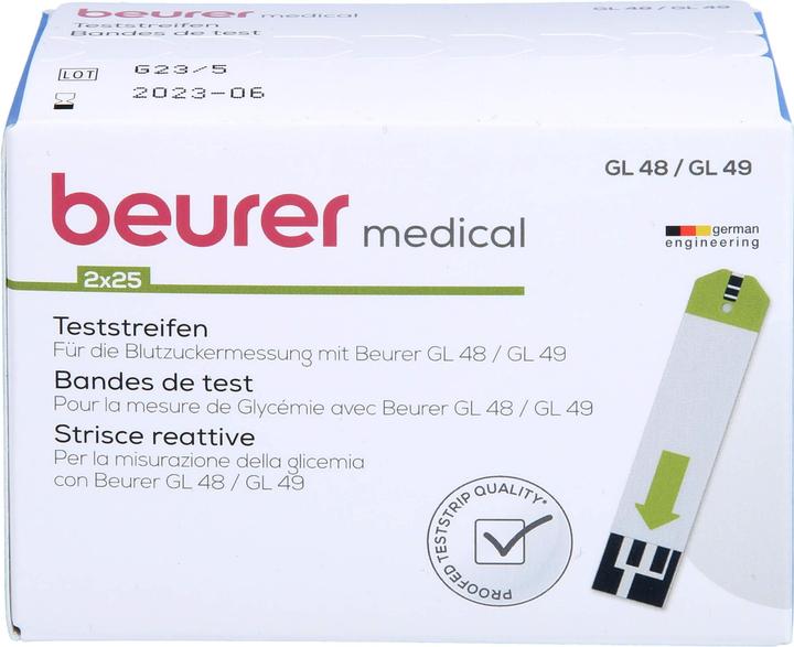 Actual product image Beurer GL48/49 BZTTR (Test strips)