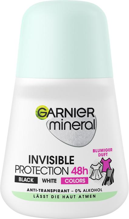 Actual product image Garnier Invisible Protection (Roll-on, 50 ml)