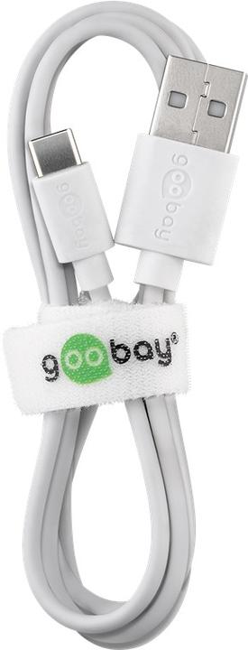 Produktbild Goobay USB-A – USB-C (0.10 m, USB 2.0)