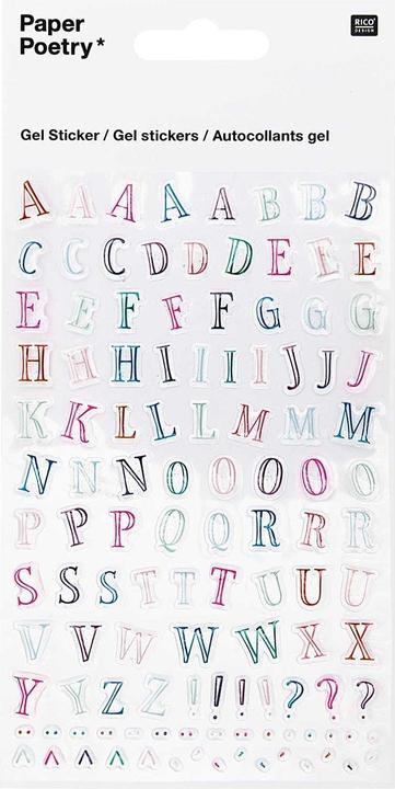 Paper Poetry Stickers