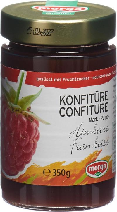 Produktbild Morga Konfitüre Himbeermark Fruchtz (350 g)