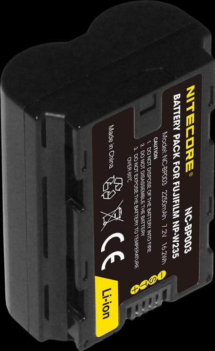 Produktbild Nitecore NP-W235 Kamera Akku für Fujifilm (Kamera Akku)