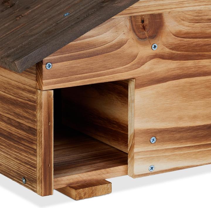 Actual product image Relaxdays Hedgehog house