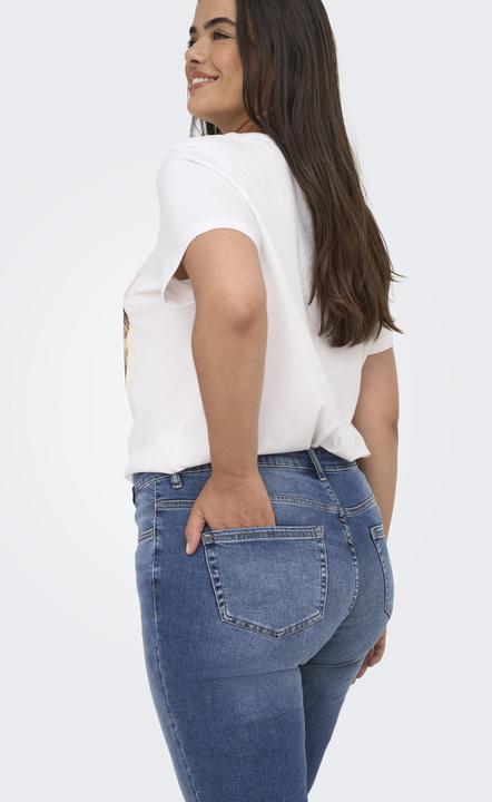 Produktbild Only CARWILLY Mittlere Taille Skinny Fit Jeans Skinny Jeans (W52/L34)