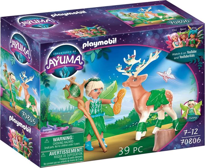 Playmobil Forest Fairy with soul animal (70806, Playmobil Ayuma)