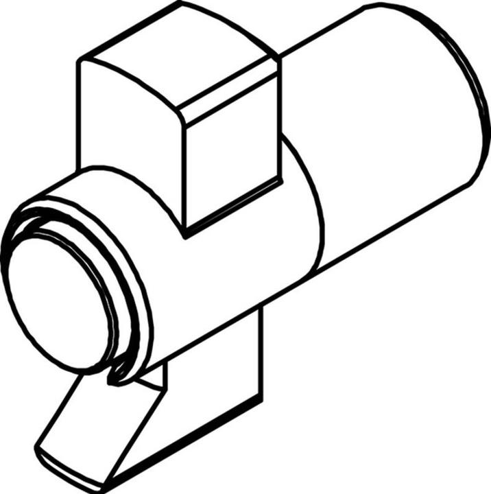 Image du produit Kaba Embrayage standard Vérin à bouton rotatif Modulaire (Cylindre à bouton rotatif)