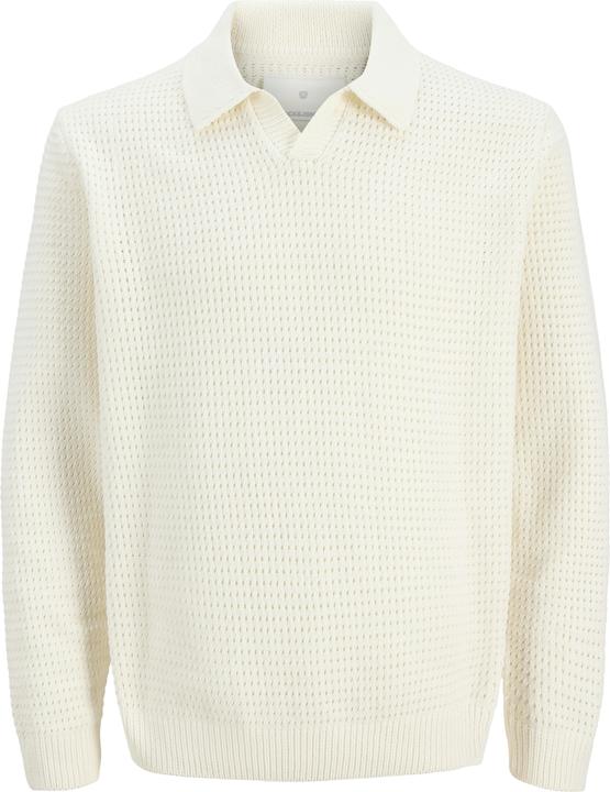 Jack & Jones Jprlogan Knit Split Neck Styd Ss25 (XL)