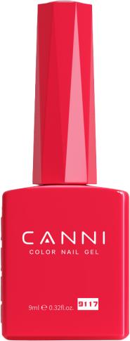 Canni Gellack 9117 UV/LED (Erdbeer-Rot, UV-Gel Lack)