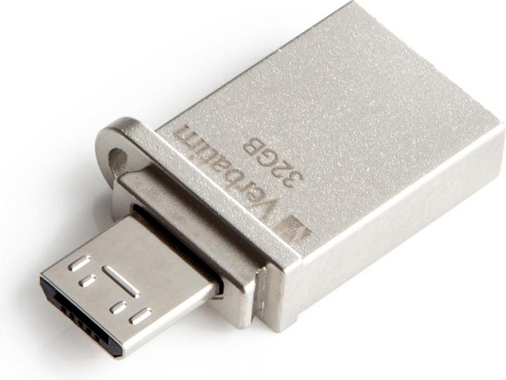 Actual product image Verbatim Store n Go OTG 32GB Micro Drive USB 3.0 (32 GB, USB-A)