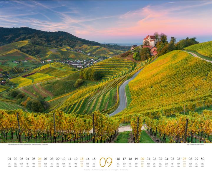 Image du produit Wege Kalender 2026 (54 x 48 cm, Couverture rigide, Allemand, Anglais, Français)