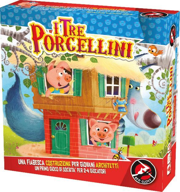 RED The three Little Pigs