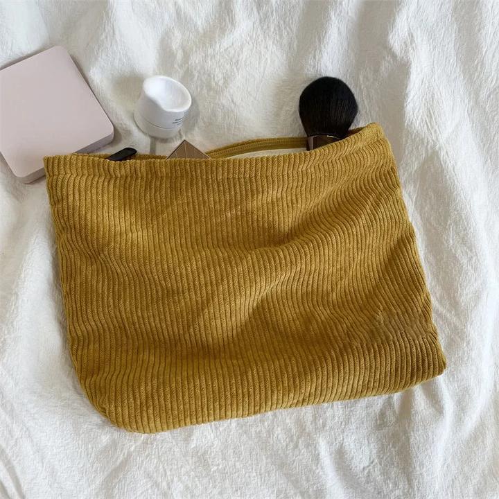 Actual product image Only-Bags.Store Cord Travel Cosmetic Bag Portable Make-up Storage Bag Purses Large Capacity