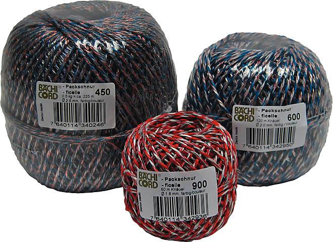 Bächi-Cord Spago da imballaggio riciclato - colorato (1 Pezzo/i)