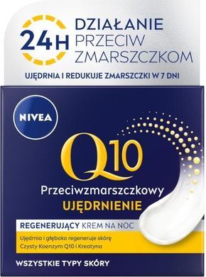 Actual product image NIVEA Q10 Power Moisturizing Anti-Wrinkle Night Cream 50ml (50 ml, Night cream)