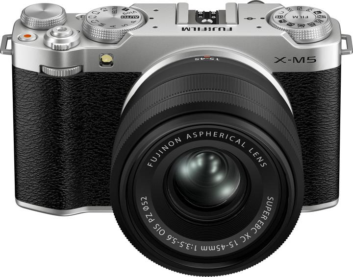 Actual product image Fujifilm X-M5 Kit XC 15-45mm (15 - 45 mm, 26.10 Mpx, APS-C / DX)