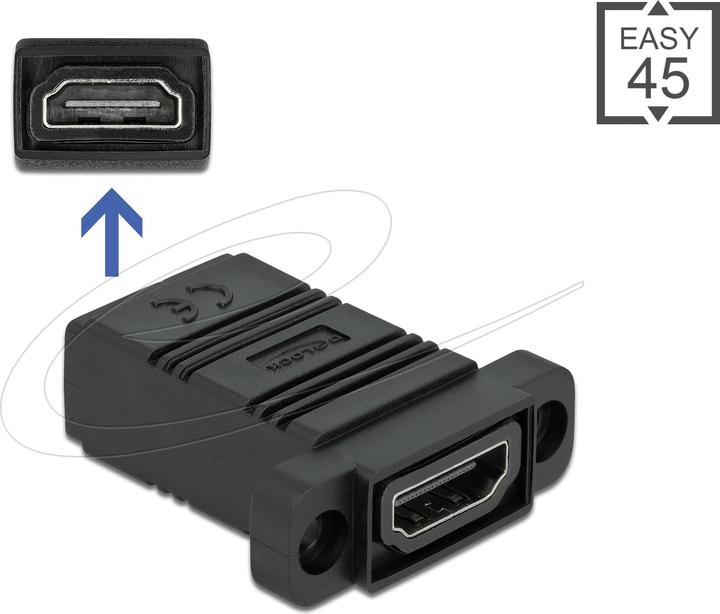 Delock HDMI (Typ A) – HDMI (Typ A) (HDMI, 3.85 cm)