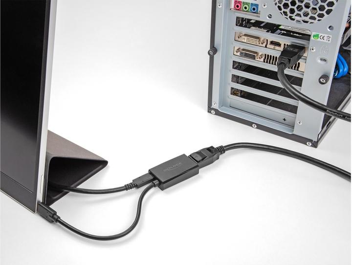 Actual product image Delock Adapter DisplayPort female to USB Type-C male (DP (USB-C, 15 cm)