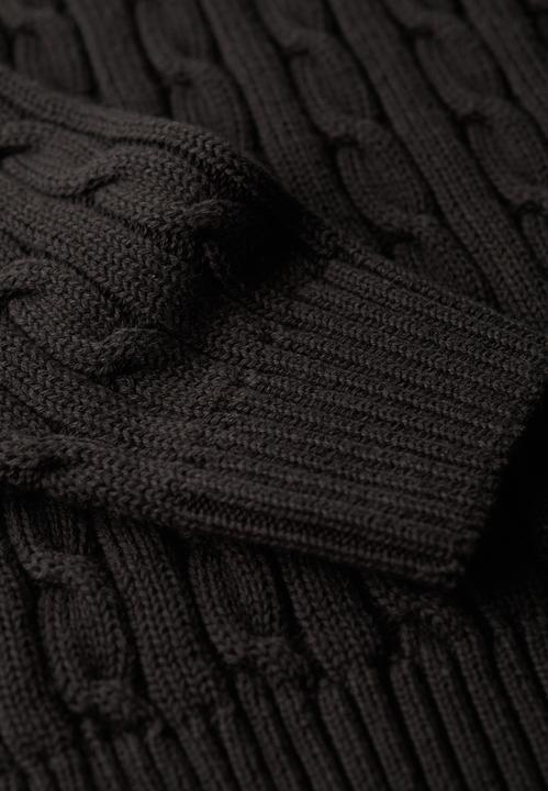 Immagine prodotto Superdry Lässiger Rollkragenpullover mit Zopfmuster (10)