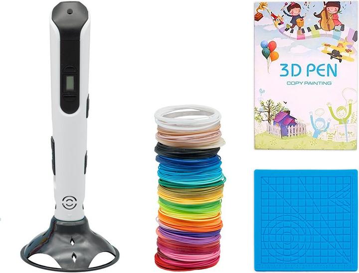 Image du produit Monox Stylo 3D Big Pack, kit de démarrage comprenant des filaments, un tapis de silicone, un livret de
