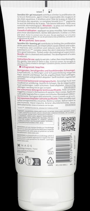 Produktbild Bioderma Sensibio DS+ gel moussant Gel (Gel, 200 ml)