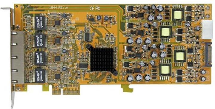 Actual product image StarTech 4 Port PCIe Gigabit Network Card (PCI-E x4)
