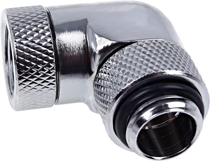 Produktbild Alphacool Eiszapfen Winkeladapter 90° drehbar G1/4 AG auf G1/4 IG