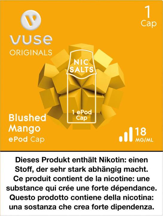 Actual product image Vuse Blushed Mango (Mango)